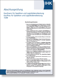 Kaufmann/-frau fr Spedition und Logistikdienstleistung IHK-Abschlussprfung Winter 2022/2023
