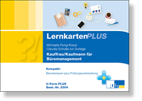 Kauffrau / Kaufmann für Büromanagement  Lernkarten PLUS