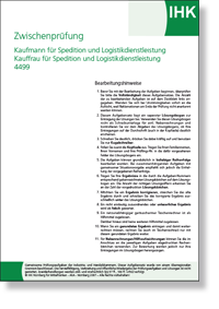 Kfm./Kffr. für Spedition und Logistikdienstleistung IHK-Zwischenprüfung