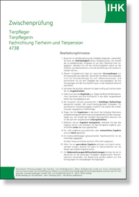 Tierpfleger/Tierpflegerin IHK-Zwischenprfung  FR Tierheim und Tierpension