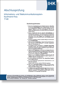 IT-Systemkaufmann/-frau  IHK-Abschlussprfung